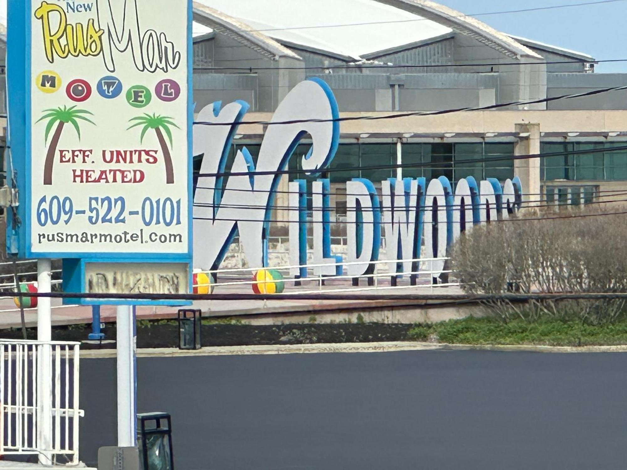 Rus Mar Motel Wildwood Beach & Boardwalk Bagian luar foto