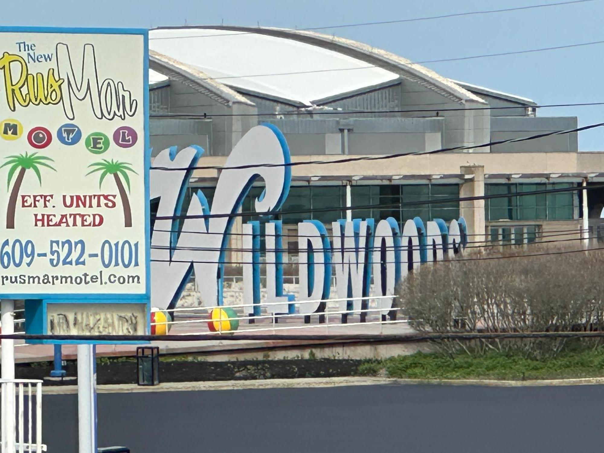 Rus Mar Motel Wildwood Beach & Boardwalk Bagian luar foto